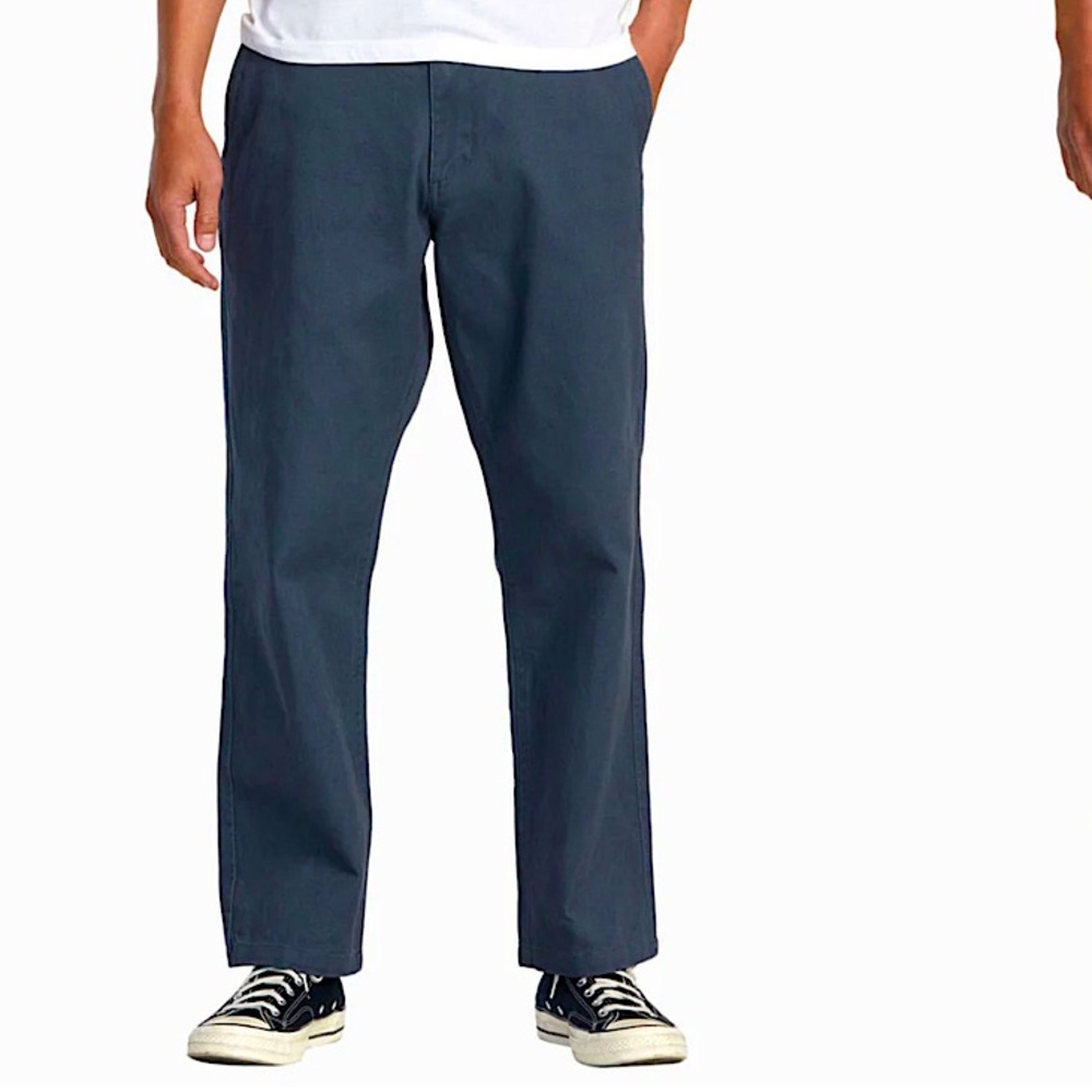 RVCA Men's Chinos - Dark Blue